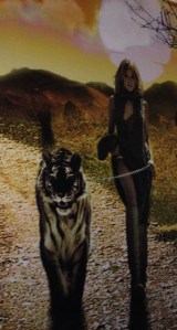 woman and tiger_bukuria